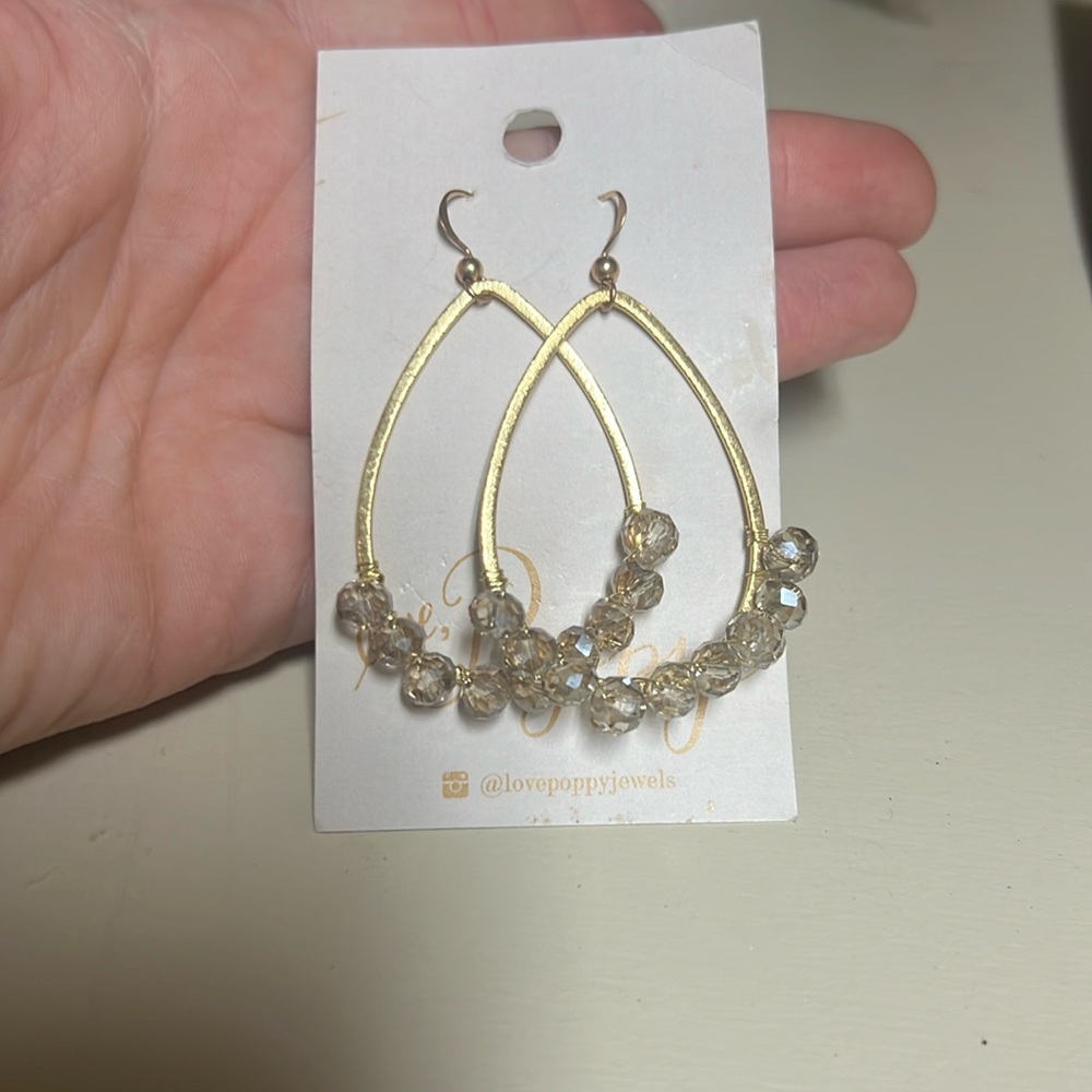 LOVE POPPY earrings